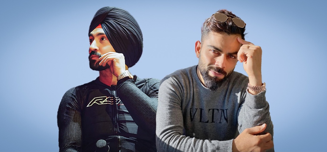 Image Header Template 11 21 Diljit Dosanjh, Virat Kohli rolex